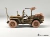 E.T. Model P35-156 U.S.Army Jeep Willys MB 1/4-ton 4x4 Truck Sagged Wheels 1/35